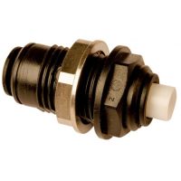 Marchio: ARITECH. Articolo: 9-10913. Punto di prelievo di tipo discreto con fissaggio a ghiera sulla struttura e innesto per il tubo capillare.