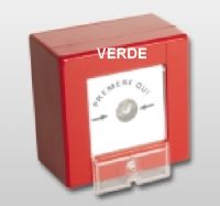 Marchio: COOPER. Articolo: 2470-P-VERDE. PULSANTE MANUALE RIPRISTINABILE VERDE