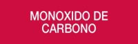 Marchio: COOPER. Articolo: CSA08678. Diciture per pannello serie 5000. Spagnolo. MONOXIDO DE CARBONO