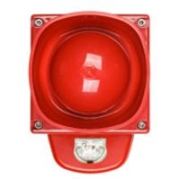 Marchio: COOPER. Articolo: 8500048FULL-0048X. SIRENA ELETTRONICA CON LAMPEGGIATORE BIANCO SERIE SYMPHONI LX WALL IP65