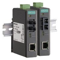 Marchio: NOTIFIER. Articolo: IMC-21-M-ST. Convertitore ethernet fibra ottica multimodale o monomodale. Alimentazione da 12Vcc a 48 Vcc.