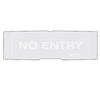 Marchio: NOTIFIER. Articolo: P-PAN1-P-NEN-G. Pellicola in Policarbonato con la scritta 