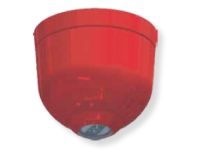 Marchio: VIMO. Articolo: ASONSBCDBR. Ottico-acustico a soffitto base alta ip65 rosso 97db (a)