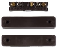 Marchio: ARITECH. Articolo: MM102B. Contatto magnetico a giorno. A vite. GAP 20 mm. Colore marrone.