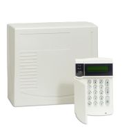 Marchio: ARITECH. Articolo: CS375SP. Centrale di controllo Comfort a microprocessore: 8 zone cablate, liberamente programmabili, espandibile a 24 zone sia via radio che via filo. Comandata da tastiera remota a LED o con display LCD a due righe da 16 caratteri. Possibilità di collegare fino a 16 moduli. 2 uscite open collector e 2 uscite a relè liberamente programmabili. Combinatore telefonico digitale e modem integrati. Telegestibile. 99 codici utente. 4 aree. Memoria di 512 eventi. Autoinserimento. Test dinamico della batteria. Contenitore in policarbonato di piccole dimensioni. Certificazione IMQ Allarme II Livello 