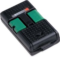 Marchio: CARDIN. Articolo: TRS476200. Telecomando Cardin TRS476200 frequenza 433 dip-switch 2 canali. Dimensioni: 40x75x19 - Programmazione da ricevitore – Telecomando-Telecomando. - Batteria e manuale di programmazione in dotazione. Contenitore in materiale plastico antiurto. Alimentazione con batteria tipo 23A da 12V