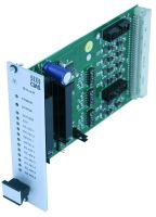 Marchio: CIAS. Articolo: IB-HUB. Scheda di comunicazione in formato 3U dotata di 6 porte seriali RS-485 e 2 porte seriali RS-232.