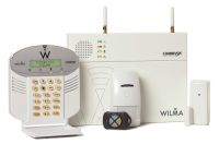 Marchio: COMBIVOX. Articolo: KIT WILMA. Kit Wilma: centrale GSM, tastiera su BUS, 1 IR e 1 contatto c/magnete, 1 radiocomandoCentrale via radio bidirezionale 868 MHz per la gestione fino a 36 zone di cui 32 wireless e 4 filari. 4 areedi inserimento. BUS RS485 per il collegamento di moduli filari (1 tastiera, 2 sirene e 2 inseritori) e moduliwireless estensori di portata. Dotata di altoparlante a bordo per segnalazioni vocali di stato (zona aperta,area inserita, etc.). Sirena da interno integrata. Disponibile in 2 versioni: scheda centrale predispostaper modulo PSTN (opz.), scheda centrale con modulo GSM integrato e predisposta per modulo PSTN(opz.). Gestione delle funzioni utente tramite tastiera radio o filare e/o tramite radiocomandi. 2 usciteOC a bordo. Uscita sirena. 16 utenti da tastiera, 16 da chiave e 8 da radiocomando. Gestione a distanzatramite menù vocale guidato. Funzione di teleascolto ambientale e antijamming (versione GSM) coninvio di una email. Comunicatore digitale integrato. Disponibile modulo Plug & Play cellular connectiona 2 fili tipo TELECOM per consentire l’utilizzo del GSM come linea telefonica di emergenza; moduli LAN(opz.): Amicaweb Plus Plug & Play e Smartweb su BUS RS485 per la programmazione locale e a distanzavia software e la gestione utente da web browser e da APP. Funzioni di videosorveglianza: visualizzazionediretta (da web browser e APP) fino a 16 telecamere IP tramite moduli LAN; compatibile conNVR Combivox RECORDIA PLUS, per la gestione integrata ANTIFURTO+VIDEO (registrazioni su eventodi centrale, video-allarmi con pre-recording). Funzioni domotiche per la gestione di carichi elettrici (luci,tapparelle motorizzate, etc.) tramite moduli radio bidirezionali a 220V (fino a 8). Alimentatore da 1A,predisposizione box per alloggiamento batteria 2,2 Ah.Tastiere su BUS: Wilma, Sohle, Flexa, Simplya II. Tastiera wireless: Wilma. Tastiera Wi-Fi: Simplya Video.