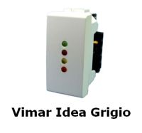 Marchio: COMBIVOX. Articolo: Modulo inseritore BUS. Scheda inseritore BUS RS485 per chiave di prossimità per centrali Amica 2012, Elisa 8, Elisa 24 ed Eva 8.24 vers. 2012. 4 led di colore diverso (verde, rosso, giallo e arancio) ai quali è possibile associare una funzione (solo inserimento, inserimento/disinserimento, comando, zona aperta, stato uscita). Possibilità di programmare la chiave associando una funzione diversa per inseritore. Vimar Idea Grigio.