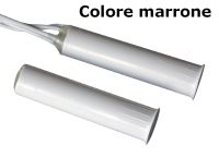 Marchio: COOPER. Articolo: 415-TF-M-BE. Contatto magnetico incasso marrone versione belga 