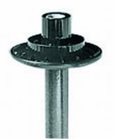 Marchio: DIAS. Articolo: BPP-6000. Base portalampade in plastica, per lampade attacco E27, con attacco Ø mm 60, colore nero