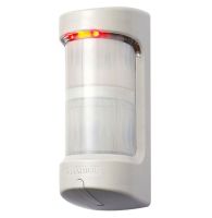 Marchio: DIAS. Articolo: OUT-SMART. Rivelatore a doppia tecnologia per esterno con rilevazione passiva d’infrarossi a 2 fasci indipendenti e a microonde.