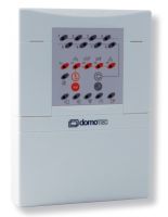 Marchio: DOMOTEC. Articolo: SAX. Il concentratore stand-alone SAX permette di ampliare, con la gamma di dispositivi SYDOM wireless, qualsiasi impianto filare di sicurezza. Grazie alla sua configurabilità è in grado di coprire molte utili applicazioni accessorie, quali ad esempio, il comando anche temporizzato di luci, l’apertura di cancelli ecc. SAX è in grado di acquisire fino a 64 dispositivi radio indirizzati gestendo e memorizzando per ciascuno le condizioni di allarme e anomalie.Per ciascun dispositivo wireless è possibile operare su uno o più dei singoli canali funzionali, con la possibilità di associarlo ad aree (uscite) differenti. Le condizioni di stato delle periferiche wireless acquisite sono riportate, secondo la programmazione selezionata dall’installatore, sulle uscite a disposizione. SAX è dotato di diagnostica integrata che, con misura diretta attraverso la propria antenna (TTA), indica per ciascun dispositivo, su otto livelli, la qualità del segnale ricevuto e lo stato in vita (protocollo SYDOM).Caratteristiche• Tensione di alimentazione:nominale 13,8 Vcc; campo di funzionamento 10÷14,5 Vcc• Assorbimento: <120 mA a riposo• Morsettiere: A carrello passo 5 mm• Connessione batteria: Connettore rapido, protetto e polarizzato• Temperatura di funzionamento: -5°C ÷ +50°C• Umidità relativa: 90% senza condensazione• Predisposto per batteria 12 V 0,8 Ah (Cod. DRB0701000 Opzionale)• Grado di protezione: IP 40• Dimensioni: 150 x 215 x 40 mm• Conformità: EN50131-5-3