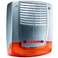 Marchio: ELKRON. Articolo: HPA703XP. Sirena da esterno>> Sirena in alluminio pressofuso verniciato silver metallizzato>> Flash di segnalazione in tecnologia LED (policarbonato)>> Controlli gestiti tramite microprocessore>> Pressione acustica: 103 dB (A) @ 3 m>> Gabbia interna di protezione antisfondamento in lamiera zincata>> Sistema antiapertura e antiasportazione>> Protezione elettronica anti-perforazione>> Protezione elettronica anti-schiuma>> Segnalazione di sovratemperatura (fiamma ossidrica, lancia termica): opzionale>> Funzione di blocco iniziale>> Memorizzazione allarme (tramite lampeggio del flash)>> Modo di suonata programmabile su 16 diverse modulazioni. Funzione DEMO per l’ascolto dellediverse modulazione di suonata (con intensità sonora ridotta)>> Autodiagnosi di guasto batteria e tromba>> Predisposizione mini livella a bolla d’aria>> Possibilità di programmare gli ingressi di blocco (BL) e TC come bilanciati o normalmentechiusi, riferiti a positivo o negativo>> Time-out di suonata in caso di mancanza permanente del segnale di blocco (4 diversetemporizzazioni programmabili)>> Conteggio ciclo suonate (escludibile)>> Test della batteria (sotto carico), integrità lampeggiatore e tromba>> Uscita di guasto per batteria bassa, interruzione o cortocircuito del modulo flash, interruzioneo cortocircuito tromba, anomalia funzionale modulo protezioni (se presente)>> Memorizzazione allarme (tramite lampeggio del flash)>> Protezione da inversione di polarità batteria e alimentazione da centrale>> Protezione antiapertura e antiasportazione>> Funzione stato impianto per “ponteggi”>> Segnalazione visiva di “stato guasto” e “stato sistema”>> Tensione nominale di alimentazione: 13,8 Vdc , 14,4 Vdc>> Tensione di funzionamento (min – max): 9 – 15 Vcc>> Assorbimento a riposo: 8 mA>> Assorbimento max in allarme: 1150 mA>> Assorbimento max dalla centrale: 150 mA>> Assorbimento flash: 900 mA di picco; 65 mA medi>> Frequenza di funzionamento: 1400 ÷ 1600 Hz>> Tensione di blocco ingressi (NC a positivo: 4,3 Vdc min. ÷ Vdc max)>> Tensione di blocco ingressi (bilanciati a positivo): 3,5 min ÷ 7,5 Vdc max>> Soglia batteria bassa: 11,2 Vdc ÷ 11,4 Vdc>> Micro-interruttore antiapertura/antiasportazione: 1 A @ 24 Vdc>> Contatto tamper del modulo protezioni (relè allo stato solido): 50 mA @ 50 Vdc; R type = 20 ohm>> Temperatura di funzionamento dichiarata dal costruttore: -25°C ÷ +70°C>> Grado di protezione involucro dichiarato dal costruttore: IP43 / IK06>> Accumulatore allocabile: 12 V / 2,2 Ah>> Dimensioni (L x H x P): 237 x 287 x 90 mm