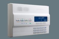 Marchio: PARADOX. Articolo: MG-6250W. Versione a 433MHz. Unità centrale come MG-6250S. Colore bianco. Fornita con 1 telecomando bidirezionale REM2.