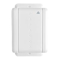 Marchio: PARADOX. Articolo: PMD780M . Rivelatore a effetto tenda bilaterale senza fili, con doppia ottica infrarossi passivi (PIR) per ciascun lato, idoneo per l’installazione in esterni. Dotato della funzione pet immunity fino a 40Kg e antimascheramento ad infrarossi attivi. Il sensore dispone di due aree di intercettazione, sinistra e destra, che possono essere programmate come zona singole, oppure come un’unica zona. Supporta la comunicazione bidirezionale tramite trasmis­sione GFSK sicura con crittografia e salto di frequenza. - Copertura effetto tenda con portata fino a 12 metri per ciascun lato - Immunità agli animali domestici fino a 40 Kg. - Impermeabilità agli agenti atmosferici IP54 - Fornito con batterie al litio FR14505 AA 1,5V - Indicatori di stato LED intelligenti - Doppia protezione antimanomissione (coperchio e parete) - Certificazioni: CE, EN 50131-2-2, EN 50131-6, EN 50131-5-3, FCC 15.247