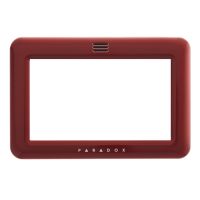 Marchio: PARADOX. Articolo: TM51R. Cover per tastiera TM50 colore rosso.