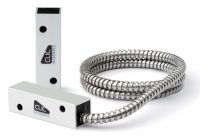 Marchio: TSEC. Articolo: CLH-111. Contatto CLIC serie H100, NC, alta tolleranza, guaina inox 50cm, cavetto 200cm 4 cond. tamper passante, stagno