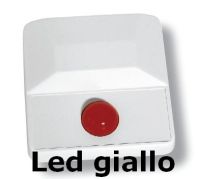 Marchio: UNITEK. Articolo: UTKRO120LG. Ripetitore ottico 12/24 volt led diam. 20 mm. Giallo fisso o lampeggiante 