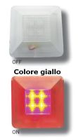 Marchio: UNITEK. Articolo: UTKRO504G. Ripetitore ottico 12/24 volt led grande partenza - cavo di collegamento - giallo