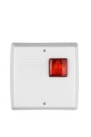 Marchio: VENITEM. Articolo: 20204319. Sirena Triade QLS Bianco cal.arancio quadrata