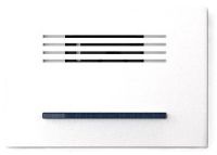 Marchio: VENITEM. Articolo: 20203700. Sirena piezoelettrica interna da incasso bianco opaco 