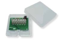 Marchio: VIMO. Articolo: CSAI011LP. Serie di schede di analisi ad ampio range di tensione di alimentazione e basso assorbimento per adattabilita a trasmettitori wireless. Uscita rele allo stato solido N.C. apre in allarme per 1 secondo circa. Modello CTFA011LP per l'analisi di contatti a fune con regolazione degli impulsi tramite ponticelli e rilevazione linea aperta. Modello CSAI011LP per l'analisi di contatti inerziali con funzione di autoapprendimento pesato: soglia di allarme regolabile al 100%, 125% o 150% del valore memorizzato in fase di taratura. Scheda analisi per contatti inerziali con apprendimento