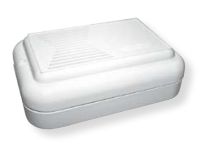 Marchio: VIMO. Articolo: PZ10N. Sirena elettronica piezoelettrica da interno ad elevata resa acustica e basso assorbimento. Contenitore in abs bianco. Protetta contro l’inversione di polarità. Tecnologia SMD. Dimensioni mm 132x90x44 (h). Tensione 12 Vcc. Assorbimento 130 mA max. Livello sonoro 115 dB. Colore Bianco. Materiale ABS.