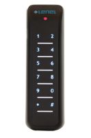 Marchio: ARITECH. Articolo: LNL-ID7CP-WSP. Lettore Mifare DESFire 13,56 MHz, CSN, con tastiera. Bus di comunicazione Wiegand. Installazione in interno o esterno (IP67). Basso assorbimento di corrente. Lettura degli standard MIFARE® DESFire: UID, MIFARE® Classic: UID, MIFARE® Ultralight UID, MIFARE® Plus UID, MIFARE® SmartMX (MIFARE® Classic emulation mode ) UID, NFC (UID), Mifare Classic 7 Byte UID. Led multi colore, buzzer incorporato. Tamper antirimozione ottico. Robusto contenitore plastico. Intensità del campo in conformità con le EN300330.