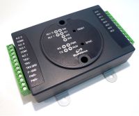 Marchio: ETER. Articolo: ETER SUP SECURE I/O. Interfaccia interno varco Secure I/O per applicazioni di sicurezza ed espansioni I/O - comunicazione RS485 criptata tra il lettore e l’interfaccia - 4 ingressi digitali e 2 uscite relè - dimensioni 143 x 82 x 35mm - alimentazione 12VDC