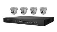 Marchio: ARITECH. Articolo: TVN-1108-KT1. KIT TVN11 composto da un registratore TVN-1108S-2T e quattro telecamere Turret TVT-5601.