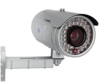 Marchio: ARITECH. Articolo: TVC-BIR-MR-P. Telecamera a colori, 480 linee TV, con illuminatore IR, rimozione meccanica del filtro IR, obiettivo varifocal da 3,5-12mm, portata 25 metri, grado di protezione IP 67, alimentazione 12 Vcc e 24 Vca. Completa di staffa per fissaggio a parete.