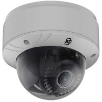 Marchio: ARITECH. Articolo: TVD-5403. Mini Dome TruVision IP Intelligente (analisi video), H.265/H.264, 5.0MPx , 2.8-12mm motorized lens, DWDR, true D/N, 30m IR,  Audio, Alarm, BNC, micro SD/SHDC slot, Intelligence, POE (802.3-at) /12VDC,  indoor, IK10.