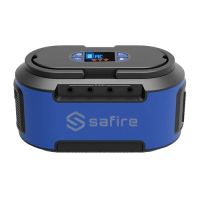 Marchio: DIERRETVCC. Articolo: VH-BATP200W-LI220WH. Safire - Batteria portatile multifunzione - Schermo indicatore LED - Capacità massima 220Wh - Potenza massima in uscita 200W - Batteria agli ioni di litio  11.1V / 20Ah - 4 uscite DC 9~12V / 10A, 15A max. - 1 uscita AC di onda sinusoidale - 2 uscite USB 5V / 2.1A max. - 2 uscite USB (1 tipo C) 5V~9V 2.1A max. Quick Charge 3.0 - Totcia integrata