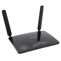 Marchio: DIERRETVCC. Articolo: VH-TL-MR6400. TP-LINK - Router 4G LTE - Proporziona connessione Wifi a 300 Mbps - Velocità di upload fino a 150 Mbps - Velocità di upload fino a 50 Mbps - Supporta reti 4G/3G/2G - Dispone di 2 antenne Wifi interne e 2 antenne 4G LTE esterne - Non richiede alcuna configurazione, basta solo inserire una scheda SIM - Addizionalmente offre porte LAN/WAN per connessione di dispositivi cablati