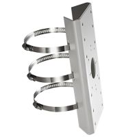 Marchio: DIERRETVCC. Articolo: VH-DS-1275ZJ. Hiwatch Hikvision - Staffa per palo per telecamere bullet - Acciaio - 250 mm (Al) x 127 (An) x 56 (Fo) - 1205 g - Lunghezza regolabile - Intervallo diametro 67~127 mm