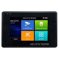 Marchio: DIERRETVCC. Articolo: VH-SF-TESTER-ARM-5N1-4K. Safire - Tester TVCC multifunzione da polso per telecamere HDTVI, HDCVI, AHD, analogiche CVBS e IP - Schermo LCD 4