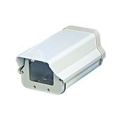 Marchio: GUARDALL. Articolo: G-230I. Custodia ispezionabile piccola con chiusura di sicurezza, corpo in alluminio, fronte e retro in policarbonato, autoventilata, lunghezza complessiva 230 mm