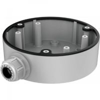 Marchio: HIKVISION. Articolo: DS-1280ZJ-DM21. Box per collegamenti in alluminio colore bianco. Dim.: ø 137 x 42 mm.