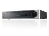 Marchio: HIKVISION. Articolo: DS-8016HFI-ST. HVR Serie 8000 SMARTIngressi Video 16-ch analog. o fino a 32-ch IP (200Mbps IN max)Compressione Video H.264 analog./- IPCompressione Audio OggVorbisUscite Video 1 HDMI, 1 VGA, 1 BNC Main, 1 BNC SpotIngressi/Uscite Audio 16/2Canale Audio Remoto 1-chRisoluzione di Registrazione 4CIF@25 fps per ch/Fino a 6 MegapixelRisoluzione HDMI Fino a 1080pRisoluzione VGA Fino a 1080pTastiera Remota/Uscite Video Loop Si/16-chPlayback Sincronizzato 16-chIngressi/Uscite d'Allarme 16/4Interfaccia di Rete 2 Ethernet 100/1000Mbps 128 conn/160MbpsInterfaccia HDD 8 SATA max 4TB cad.eSATA 1 eSATA max 4TBInterfaccia USB 2 USB2.0Alimentazione 240VAC Alim. Interno