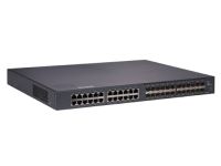 Marchio: HIKVISION. Articolo: DS-3E3756TF. SWITCH MANAGEDPORTE: 48. TIPOLOGIA: 24: 10/100/1000 24: SFP+ 10G. TIPO: L3. CASE: METALLICO. BANDA: 256 GBPS. FUNZIONALITA: VLAN, PORT TRUNK, STP, MULTICAST, MIRRORING, QOS, SNMP, STP. TEMPERATURA FUNZIONAMENTO: 0 ºC to +50 ºC . ALIMENTAZIONE: 100 to 240 VAC