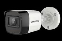 Marchio: HIKVISION. Articolo: DS-2CE16D3T-ITF. BULLET OTTICA FISSA D-WDR 4IN1 2MPBullet Turbo HD-TVI 4in1 (TVI-CVI-AHD-CVBS) 2MP di tipo Day&Night con filtro IR meccanico, in contenitore per esterno IP67, illuminatore EXIR 2.0 integrato sino a 20m, sensore 2MP CMOS, sensibilità 0.005 Lux F1.2 con AGC attivo, 0 Lux con IR, ottica fissa 3.6mm. Supporta 3D Digital noise reduction, BLC, Smart IR, WDR 120dB, dati Up to Coax con HIKVISON-C. Uscita video HD-TVI, alimentazione 12Vdc 4,6W, temperatura di esercizio da -40°C a +60°C. OSD. IP67