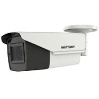 Marchio: HIKVISION. Articolo: DS-2CE19D3T-IT3ZF. BULLET OTTICA VARIFOCALE WDR 120dB 4IN1 2MPBullet Turbo HD-TVI 4in1 (TVI-CVI-AHD-CVBS) 2MP di tipo Day&Night con filtro IR meccanico, in contenitore per esterno IP67, illuminatore EXIR 2.0 integrato sino a 70m, sensore 2MP CMOS, sensibilità 0.005 Lux F1.2 con AGC attivo, 0 Lux con IR, ottica varifocale motorizzata 2.7-13mm. Supporta 3D Digital noise reduction, BLC, Smart IR, WDR 120dB, dati Up to Coax con HIKVISON-C. Uscita video HD-TVI, alimentazione 12Vdc 9,7W, temperatura di esercizio da -40°C a +60°C. OSD IP67