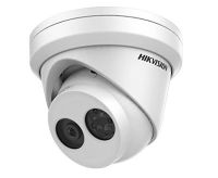 Marchio: HIKVISION. Articolo: DS-2CD2385FWD-I. IR dome camera IP da esterno/interno IP67 con sensore CMOS progressivo 1/2.5”, risoluzione 8Mp con 20Fps, compressione H.265+/H.265/H.264+/H,264/MJPEG, ottica fissa 4mm (2.8mm e 6mm a richiesta, secondo disponibilità), luminosità 0.01Lux ƒ1.2, led IR portata 30mt, porta LAN 10/100, 1 slot SD-Card per brevi backup, privacy mask, WDR(120dB), 3D/DNR, alimentazione 12Vdc o PoE IEEE802.3af massimo 9W, in dotazione software, Smart Features (Line Crossing detection, Intrusion detection, Unattended baggage, Face Detection),Ezviz Cloud & Hik-Connect