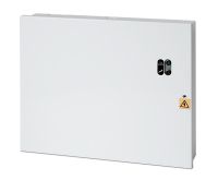 Marchio: ARITECH. Articolo: PM832. Alimentatore 24Vcc - 2A completo di contenitore in acciaio. Spazio interno per l'alloggiamento di 2 batterie BS127.