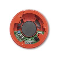 Marchio: ARITECH. Articolo: AS368. Sirena piezo-elettronica multitono da interno predisposta per il fissaggio di base per sensore (interasse 64mm.). Trimmer per la regolazione del volume. Tensione di alimentazione da 17 a 60 Vcc. Protezione IP21. EN54 CPD