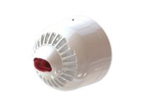 Marchio: ARITECH. Articolo: ASW366W. Sirena piezo-elettronica multitono da interno con base a basso profilo per installazione a parete completadi lampeggiante. Possibilità di regolazione del volume e della frequenza di lampeggio. Base condispositivo di bloccaggio. Attivazione remota selezionabile su 32 toni. Tensione di alimentazione da 17 a60 Vcc. Protezione IP21. Colore bianco con lampeggiante rosso. EN54 CPR