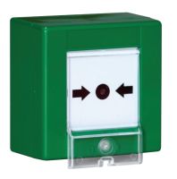 Marchio: COOPER. Articolo: 2495-V. Pulsante emergenza verde