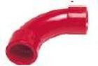 Marchio: COOPER. Articolo: AA-E25-90R. Gomito 90° in ABS, DN 3/4”, Sp. 1,9mm, PN16 di colore rosso.