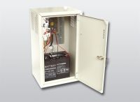 Marchio: ELKRON. Articolo: 82450 BG. Alimentatore con tensione di uscita a 27.6 V in versione switching e corrente 5 A> Grado di protezione: sovraccarico, inversioni di polarità, corto circuito. Lo stato dell’alimentatoreè segnalato da 4 LED esterni: presenza rete (verde), funzionalità del caricabatteria (verde),batteria scarica (rosso), guasto (rosso); dotato di chiave per l’apertura e chiusura dello sportellofrontale> Alimentazione primaria: 230 Vac> Grado di protezione: IP 30> Temperatura di funzionamento: +5° ÷ +40°C> Certificato EN 54-4